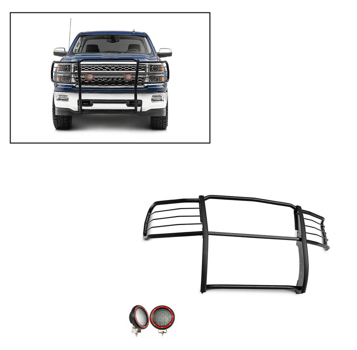 Black Horse Off Road 17GT27MA-PLFR Black Steel Modular - Truck Part Superstore