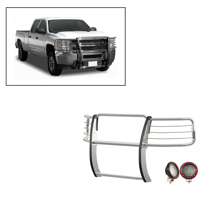 Black Horse Off Road 17GT27MSS-PLFR Stainless Steel Stainless Steel Modular - Truck Part Superstore