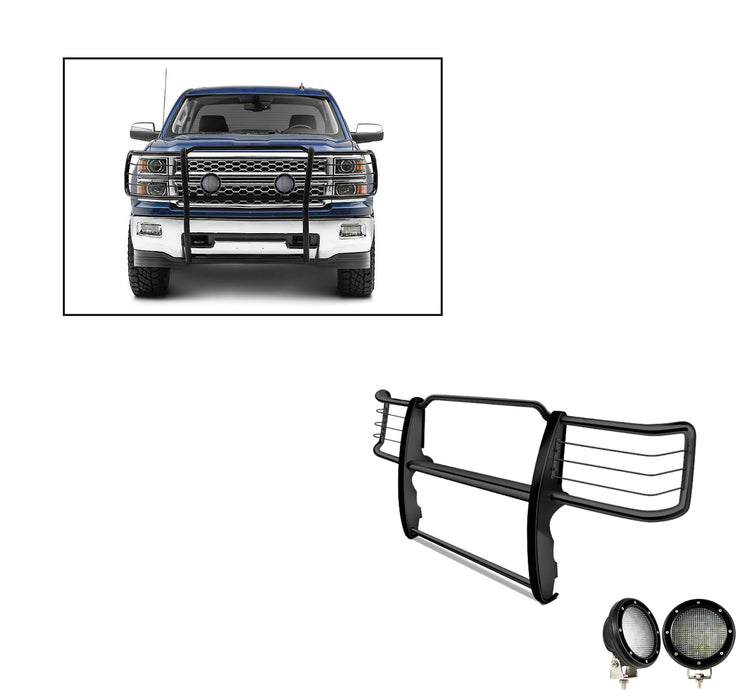 Black Horse Off Road 17GT28MA-PLFB Black Steel Modular - Truck Part Superstore