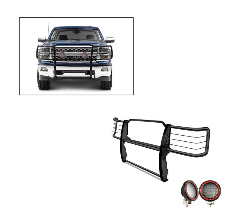 Black Horse Off Road 17GT28MA-PLFR Black Steel Modular - Truck Part Superstore