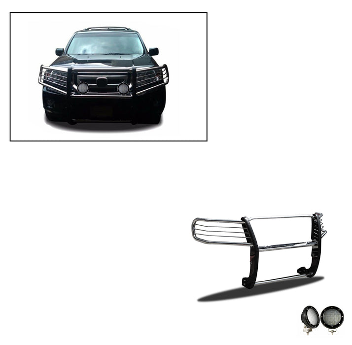 Black Horse Off Road 17H151402MSS-PLFB Stainless Steel Stainless Steel Modular - Truck Part Superstore