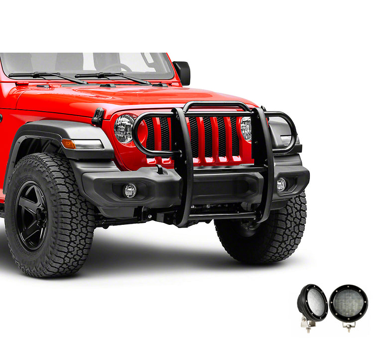 Black Horse Off Road 17JPJLMA-PLFB Black Steel Modular - Truck Part Superstore