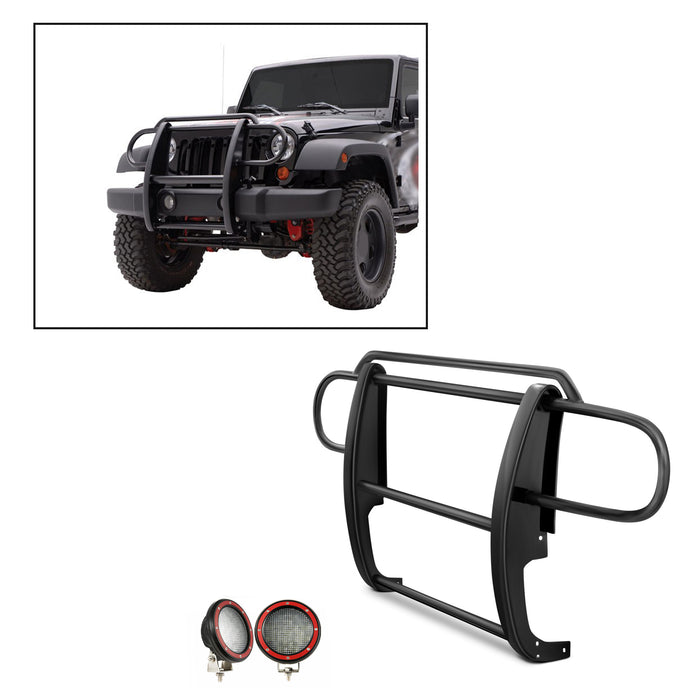 Black Horse Off Road 17JPWRMA-PLFR Black Steel Modular - Truck Part Superstore