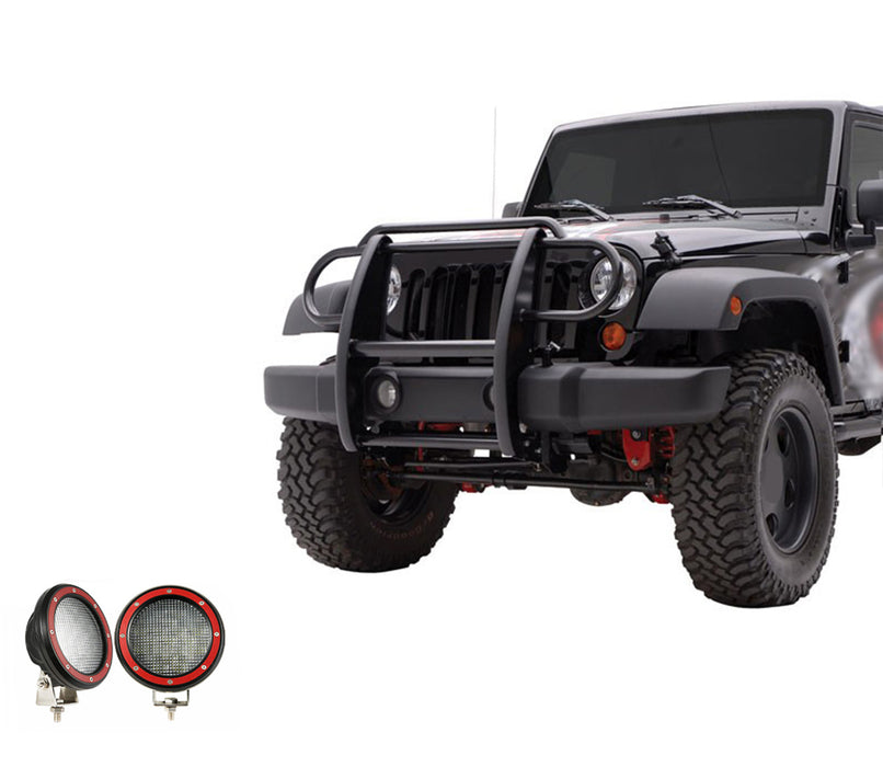 Black Horse Off Road 17JPWRMA-PLFR Black Steel Modular - Truck Part Superstore