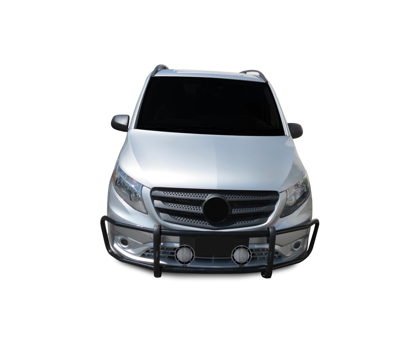 Black Horse Off Road 17MBMEMA-PLFB Spartan Grille Guard Kit - Truck Part Superstore