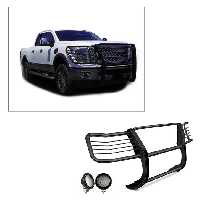 Black Horse Off Road 17NR28MA-PLFB Black Steel Modular - Truck Part Superstore