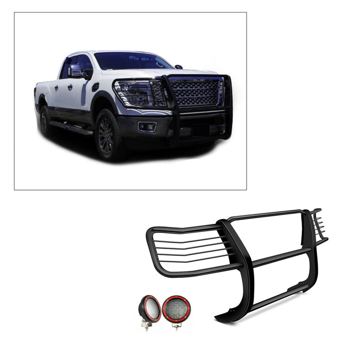 Black Horse Off Road 17NR28MA-PLFR Black Steel Modular - Truck Part Superstore