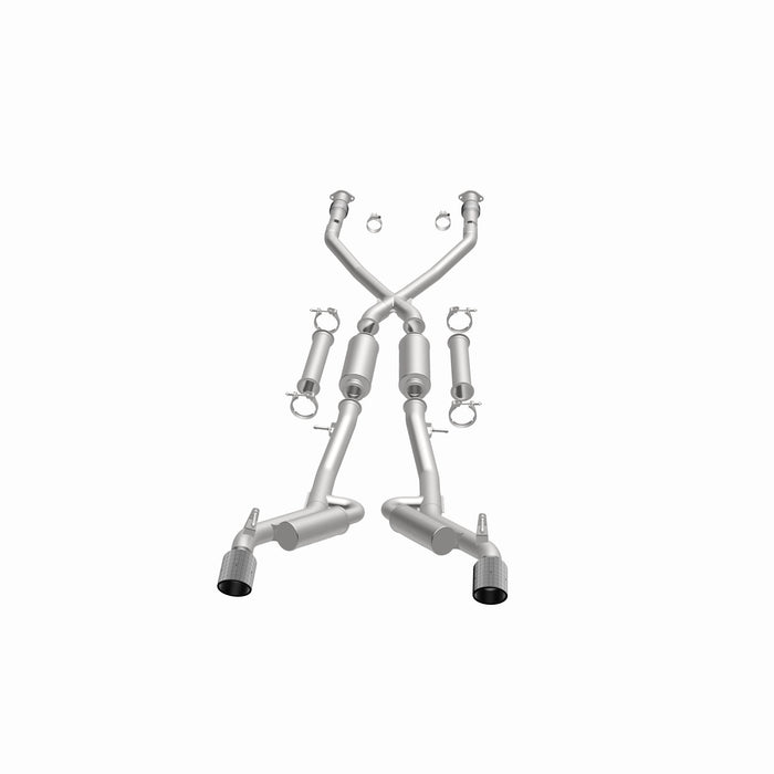 MagnaFlow Exhaust Products 19593 xMOD Series Carbon Fiber Tips Cat-Back System - Truck Part Superstore