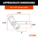CURT 18401 CURT 18401 ActiveLink 1-1/4" Receiver Shank - Truck Part Superstore