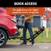 CURT 18412 CURT 18412 ActiveLink Ultra Hitch-Mounted Bike Rack, 2 or 4 Bikes, 2" Shank - Truck Part Superstore
