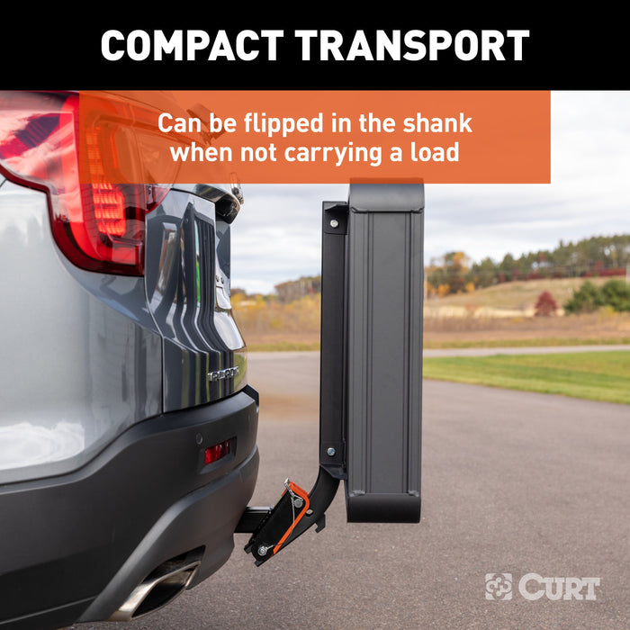 CURT 18415 CURT 18415 ActiveLink 49" x 22" Aluminum Cargo Carrier, Fits 2" Receiver - Truck Part Superstore