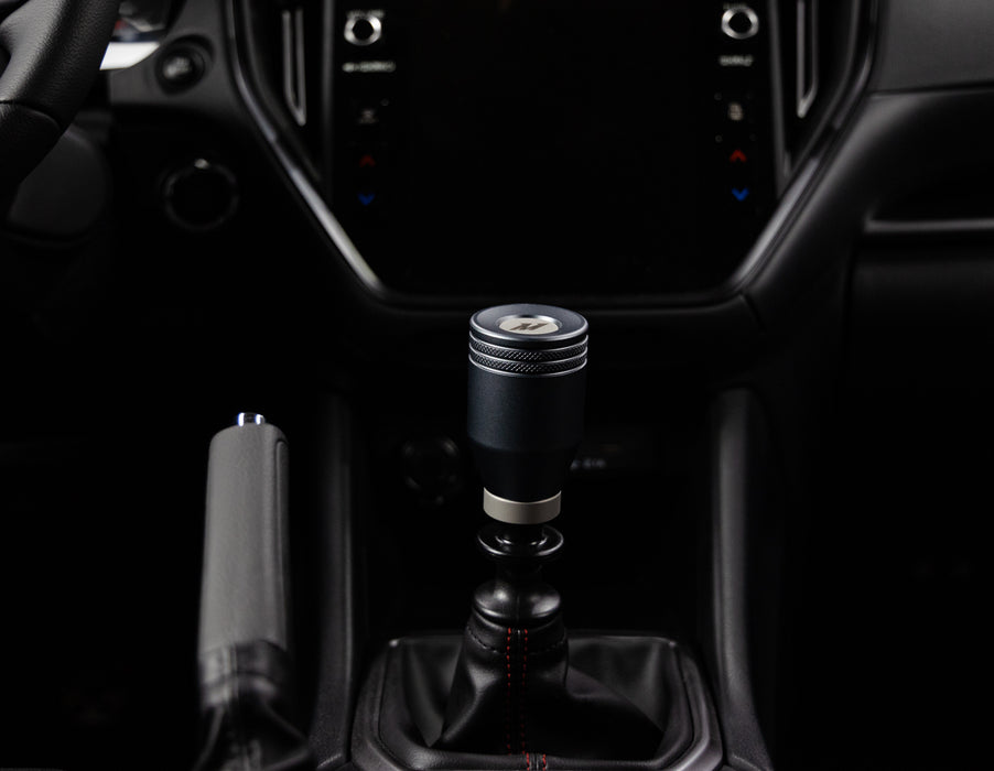 Mishimoto MMSK-WRX-22GM Weighted Shift Knob, Fits Subaru WRX 2022+, Gunmetal, Silver Core - Truck Part Superstore