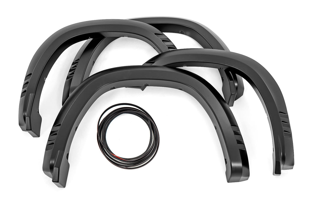 Rough Country F-D319201-DX8 SF1 Fender Flares - Black - Ram 1500 2WD/4WD (2019-2023) - Truck Part Superstore
