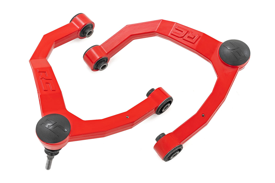 Rough Country 10018RED Red Forged Upper Control Arms OE Upgrade Chevy/GMC 1500 (19-23) Rough Country - Truck Part Superstore