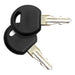CURT 19266-01 CURT 19266-01 Replacement Keys for 18088 Aluminum Bike Rack (201 Lock Cylinder) - Truck Part Superstore