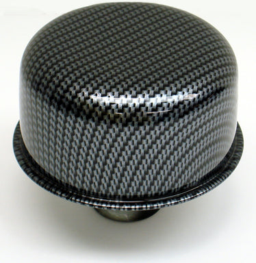ProForm 66013 Engine Valve Cover Breather 3 Inch Diameter No Logo Push-In Style 1.22 Hole Carbon Proform - Truck Part Superstore