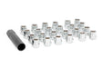 Rough Country 122024CHOE Lug Nut Set - 1/2x20 - 24 Qty - Chrome - Open End - Truck Part Superstore