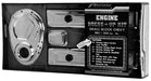 ProForm 66851 Engine Dress-Up Kit Chrome without Logos Fits SB Block Chevy Engines Stock Chrome No Valve Cover Faster Title Proform - Truck Part Superstore