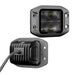 Go Rhino 750400321FCF Blackout Series Lights - Pair of 3x3 Cube Flood Light Kit - Flush Mount - Truck Part Superstore
