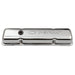Proform 141-102 Engine Valve Covers; Stamped Steel; Short; Chrome; w/ Bowtie Logo; Fits SB Chevy - Truck Part Superstore