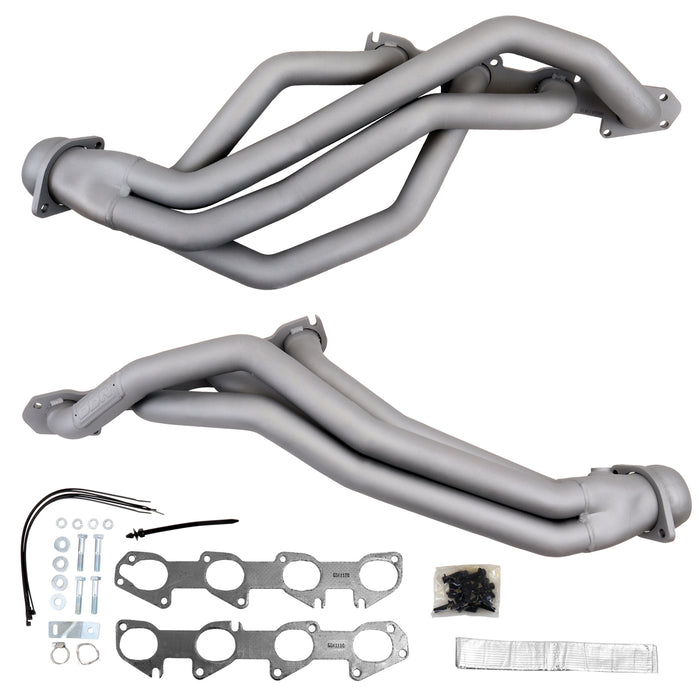 BBK Performance Parts 1950 2009-2023 RAM 1500 HEMI 5.7L 1-3/4 LONG TUBE EXHAUST HEADERS (TITANIUM CERAMIC) - Truck Part Superstore