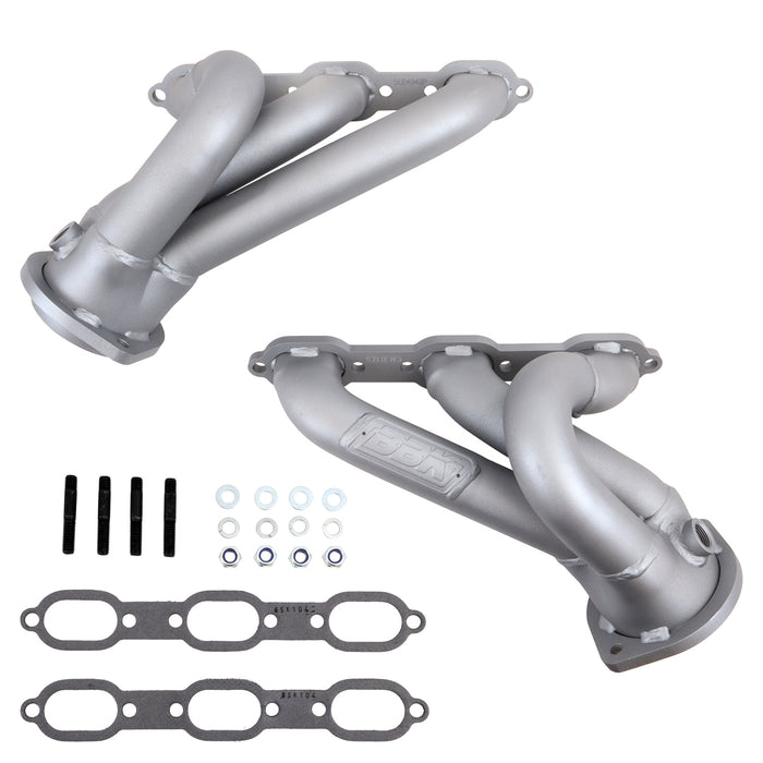 BBK Performance Parts 4040 2006-10 CHARGER CHALLENGER 300 3.5L 1 3/4 SHORTY HEADERS (TITANIUM CERAMIC) - Truck Part Superstore
