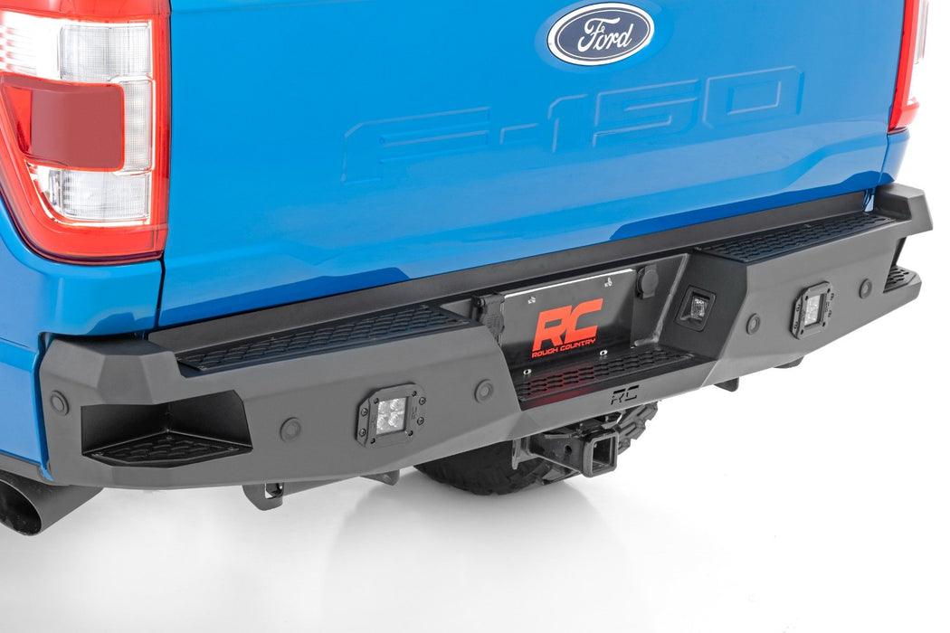 Rough Country 10810 Rear Bumper Ford F-150 2WD/4WD (21-23) Rough Country - Truck Part Superstore