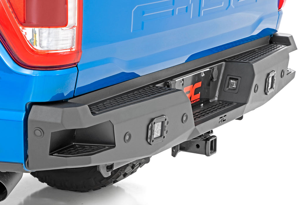Rough Country 10810 Rear Bumper Ford F-150 2WD/4WD (21-23) Rough Country - Truck Part Superstore