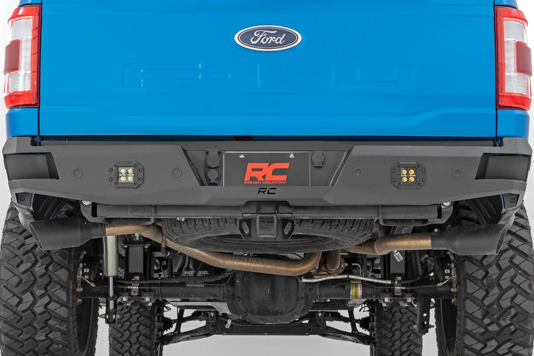 Rough Country 10810 Rear Bumper Ford F-150 2WD/4WD (21-23) Rough Country - Truck Part Superstore