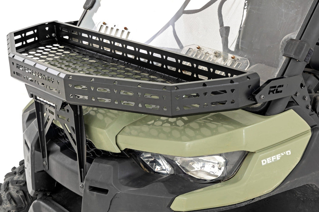 Rough Country 97074 Front Cargo Rack - Can-Am Defender HD 10/Defender HD 10 XT (16-19) - Truck Part Superstore