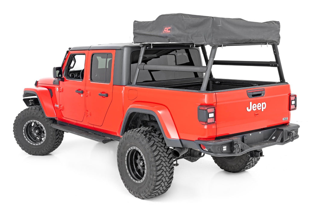 Rough Country 10620 Bed Rack - Aluminum - Jeep Gladiator (2020-2022) - Truck Part Superstore