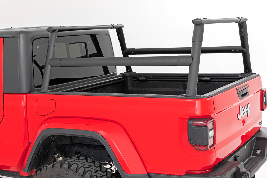 Rough Country 10620 Bed Rack - Aluminum - Jeep Gladiator (2020-2022) - Truck Part Superstore