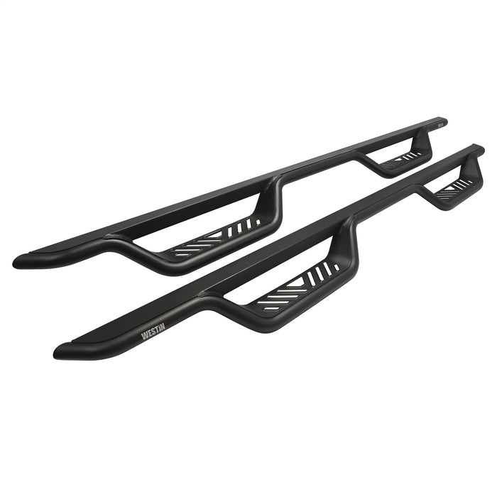 Westin 20-11335 Outlaw Nerf Step Bars; Drop; Textured Black; - Truck Part Superstore