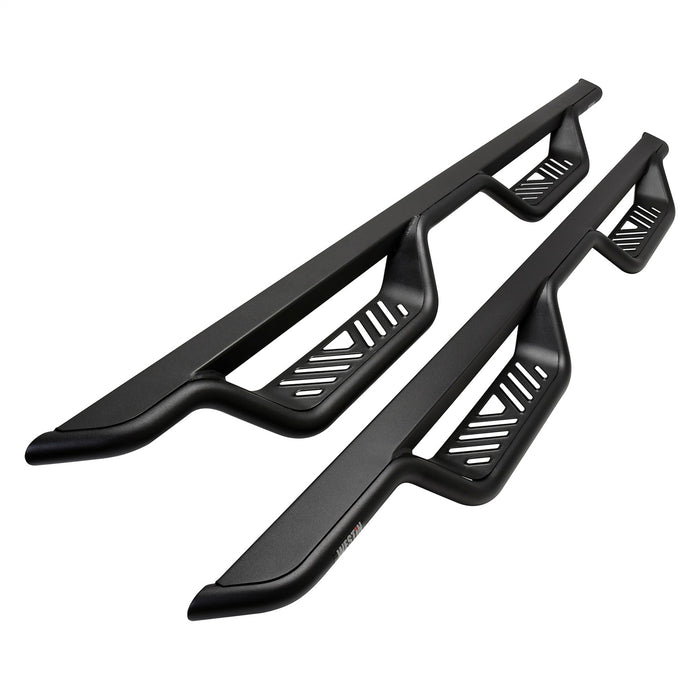 Westin 20-12775 Outlaw Nerf Step Bars; Drop; Textured Black; - Truck Part Superstore
