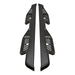 Westin 20-12775 Outlaw Nerf Step Bars; Drop; Textured Black; - Truck Part Superstore