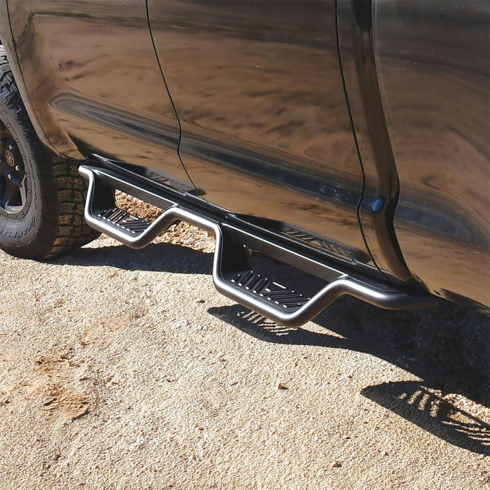 Westin 20-13245 Outlaw Nerf Step Bars; Drop; Textured Black; - Truck Part Superstore