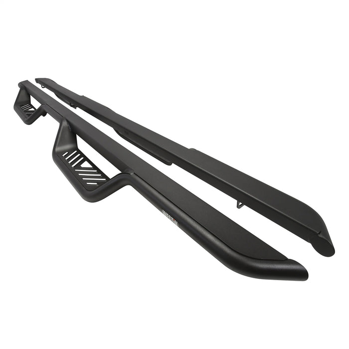 Westin 20-13255 Outlaw Nerf Step Bars; Drop; Steel;  Textured Black; - Truck Part Superstore