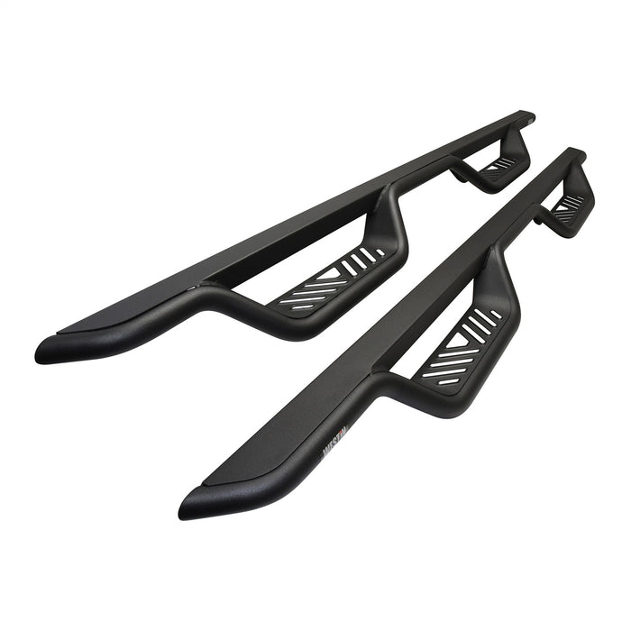 Westin 20-13725 Outlaw Nerf Step Bars; Drop; Steel;  Textured Black; - Truck Part Superstore