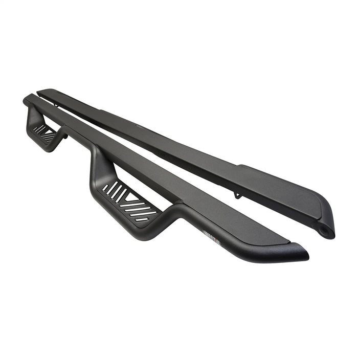 Westin 20-13725 Outlaw Nerf Step Bars; Drop; Steel;  Textured Black; - Truck Part Superstore