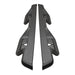 Westin 20-13725 Outlaw Nerf Step Bars; Drop; Steel;  Textured Black; - Truck Part Superstore