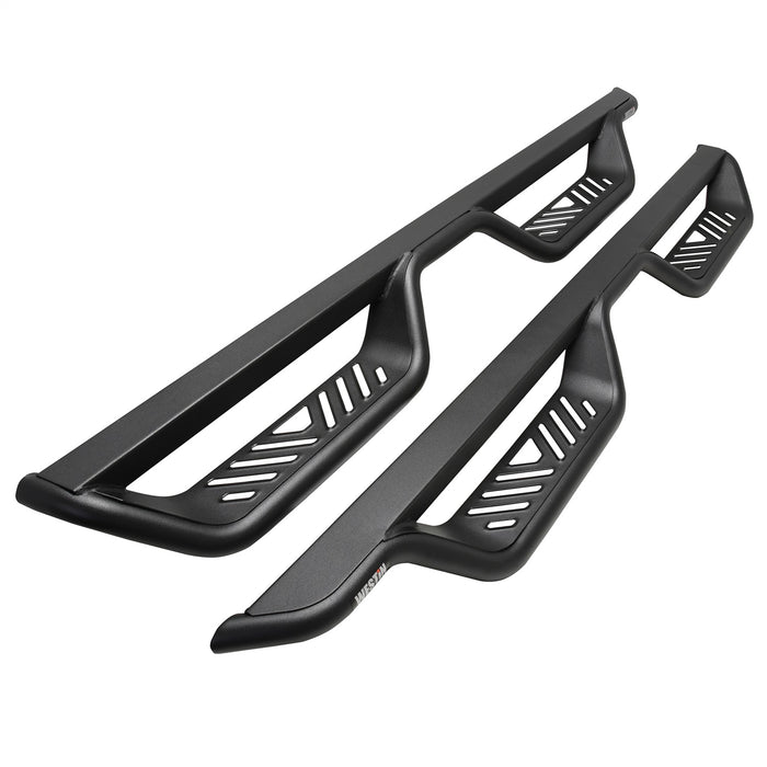 Westin 20-13835 Outlaw Nerf Step Bars; Drop; Textured Black; - Truck Part Superstore