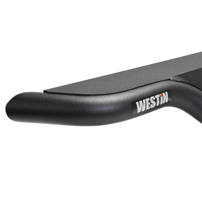 Westin 20-13835 Outlaw Nerf Step Bars; Drop; Textured Black; - Truck Part Superstore