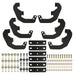Westin 20-13935 Outlaw Nerf Step Bars; Drop; Textured Black; - Truck Part Superstore