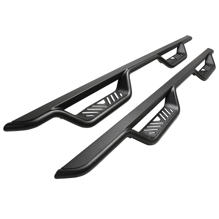 Westin 20-13945 Outlaw Nerf Step Bars; Drop; Textured Black; - Truck Part Superstore