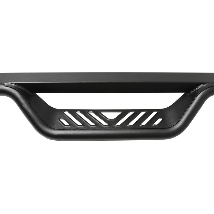 Westin 20-13945 Outlaw Nerf Step Bars; Drop; Textured Black; - Truck Part Superstore
