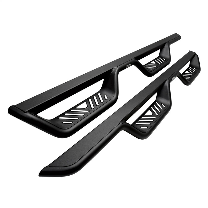 Westin 20-14065 Outlaw Nerf Step Bars; Drop; Textured Black; - Truck Part Superstore