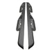 Westin 20-14065 Outlaw Nerf Step Bars; Drop; Textured Black; - Truck Part Superstore