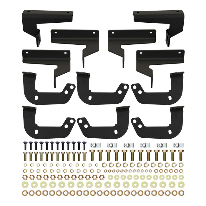 Westin 20-14065 Outlaw Nerf Step Bars; Drop; Textured Black; - Truck Part Superstore