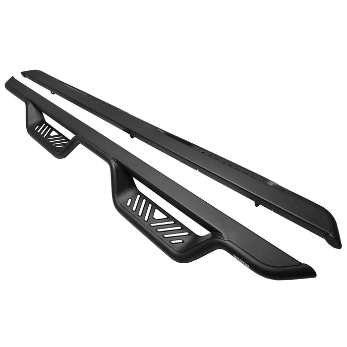 Westin 20-14085 Outlaw Nerf Step Bars; Drop; Textured Black; - Truck Part Superstore