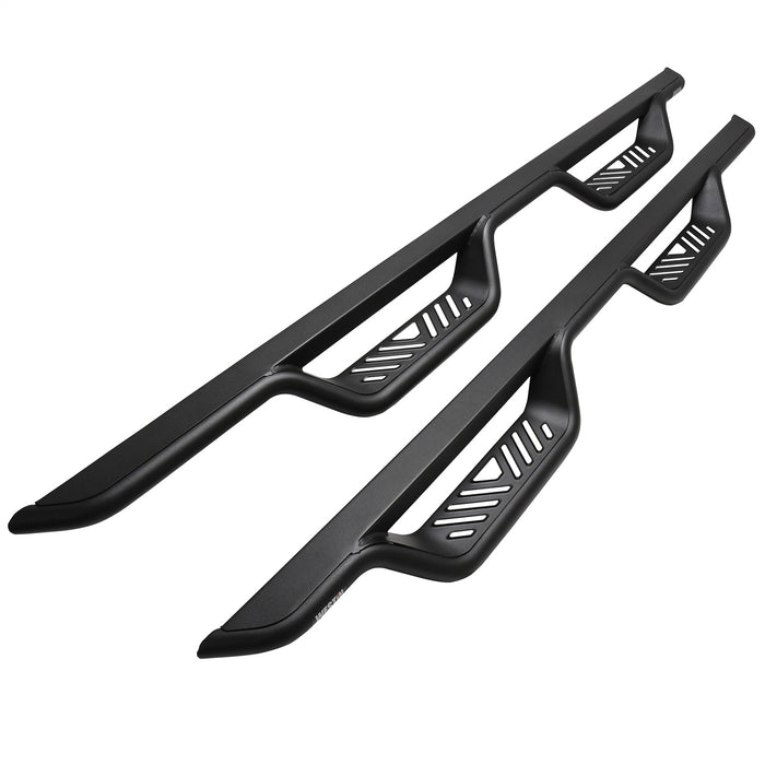 Westin 20-14085 Outlaw Nerf Step Bars; Drop; Textured Black; - Truck Part Superstore